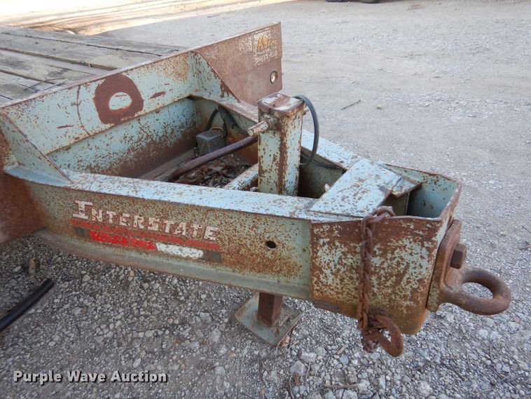 image for item JJ9780 2001 Interstate  equipment trailer