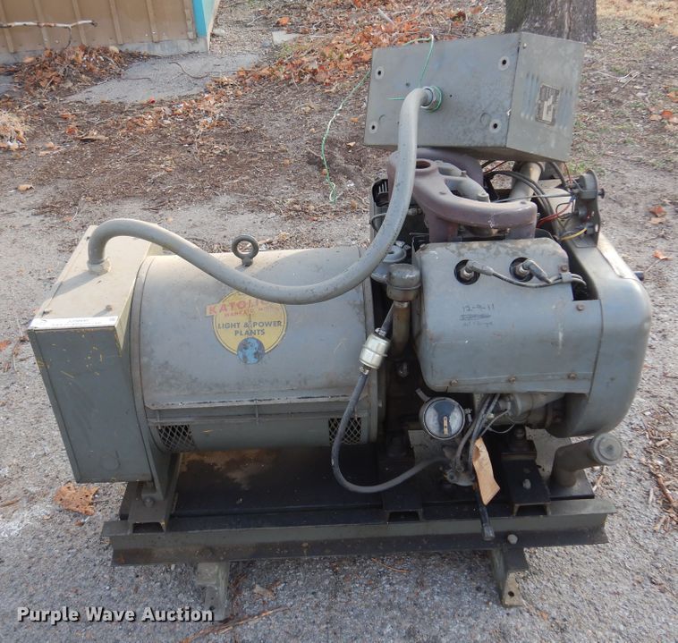 image for item JJ9800 Katolight G10FPW4E  generator