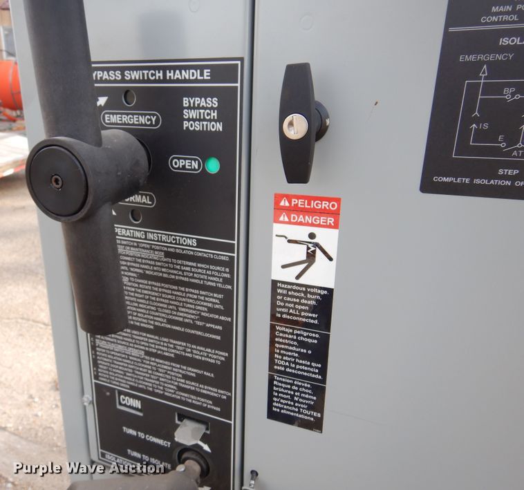 image for item JJ9801 ASCO Power Technologies 7000 series transfer station