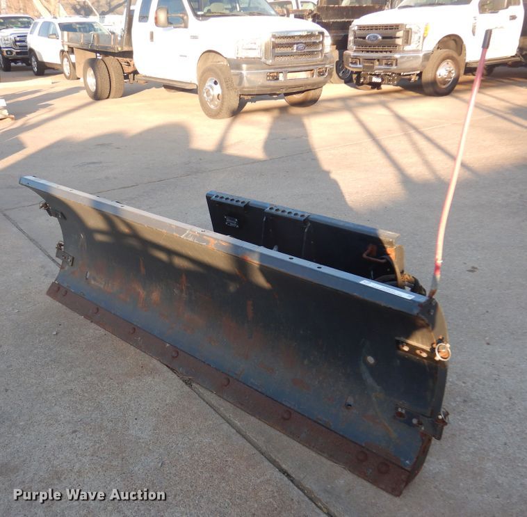 image for item JJ9810 Bobcat  84"W skid steer snow plow
