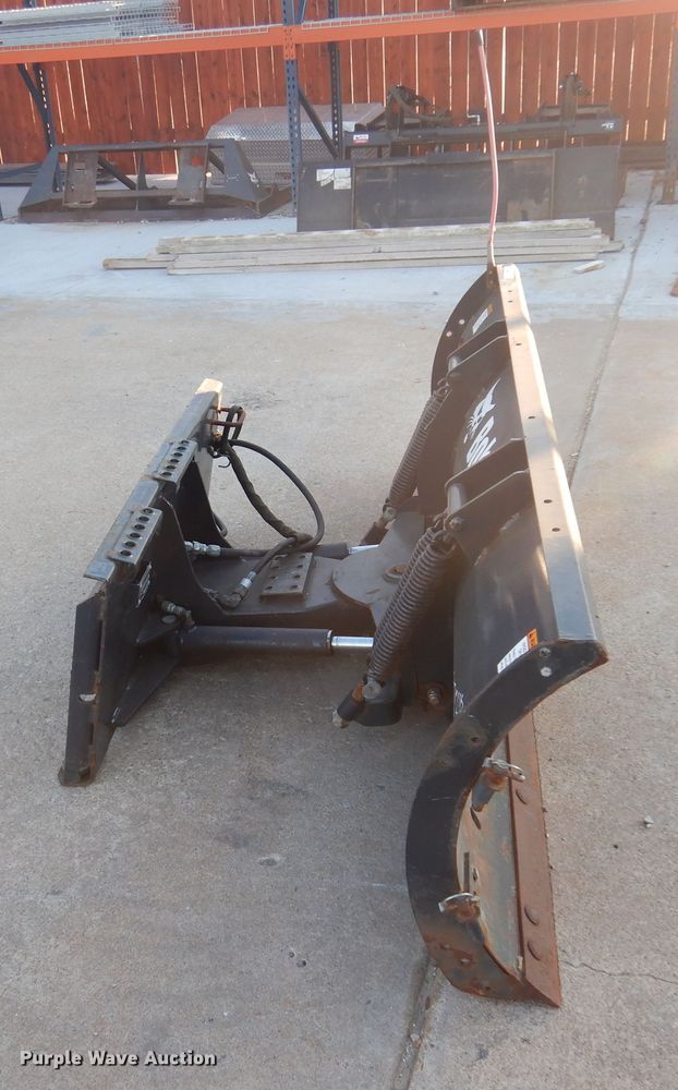 image for item JJ9810 Bobcat  84"W skid steer snow plow
