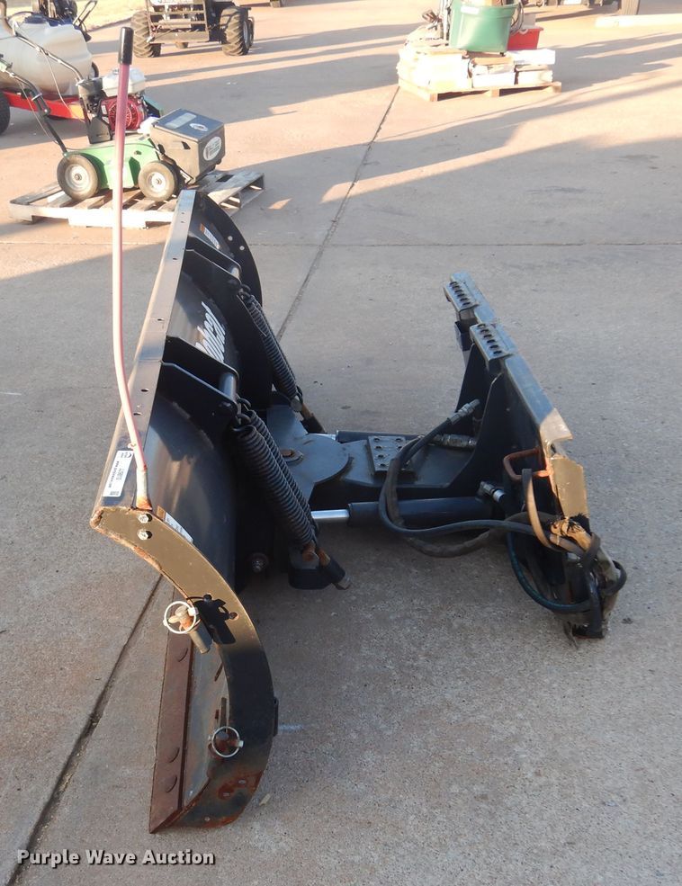 image for item JJ9810 Bobcat  84"W skid steer snow plow