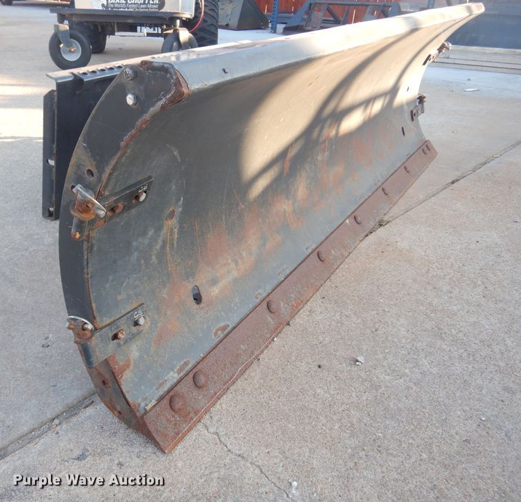 image for item JJ9810 Bobcat  84"W skid steer snow plow