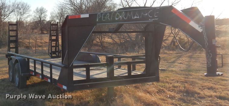 image for item JJ9830 2009 Parker Performance  equipment trailer