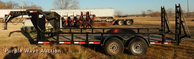 image for item JJ9830 2009 Parker Performance  equipment trailer