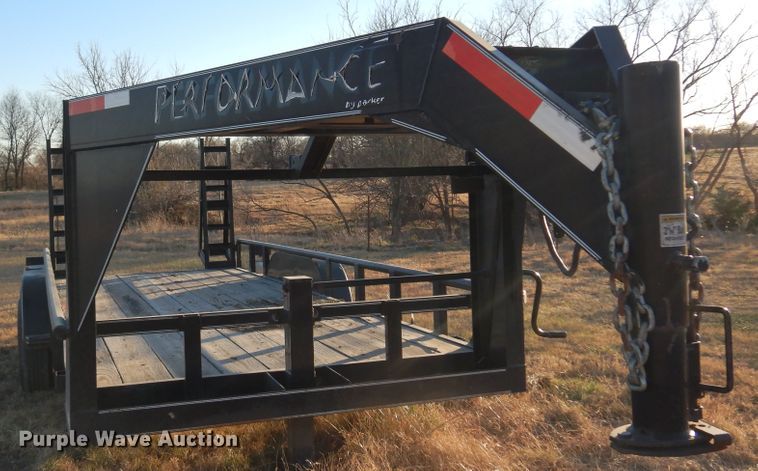 image for item JJ9830 2009 Parker Performance  equipment trailer