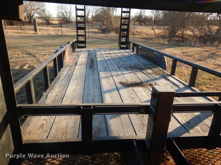 image for item JJ9830 2009 Parker Performance  equipment trailer