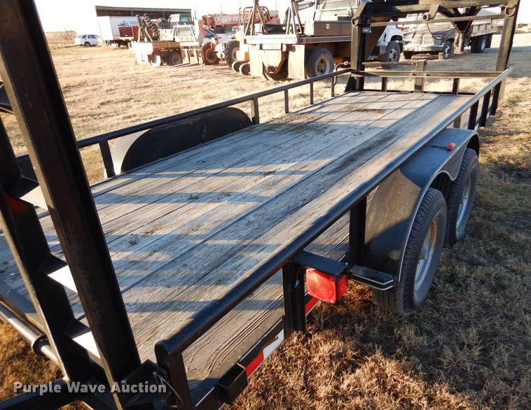 image for item JJ9830 2009 Parker Performance  equipment trailer