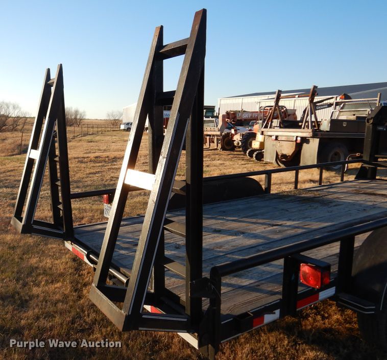 image for item JJ9830 2009 Parker Performance  equipment trailer