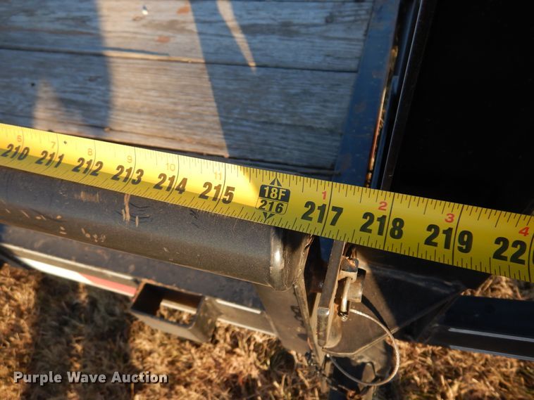 image for item JJ9830 2009 Parker Performance  equipment trailer