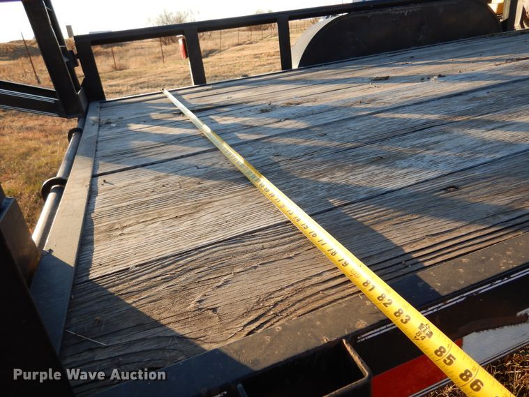 image for item JJ9830 2009 Parker Performance  equipment trailer