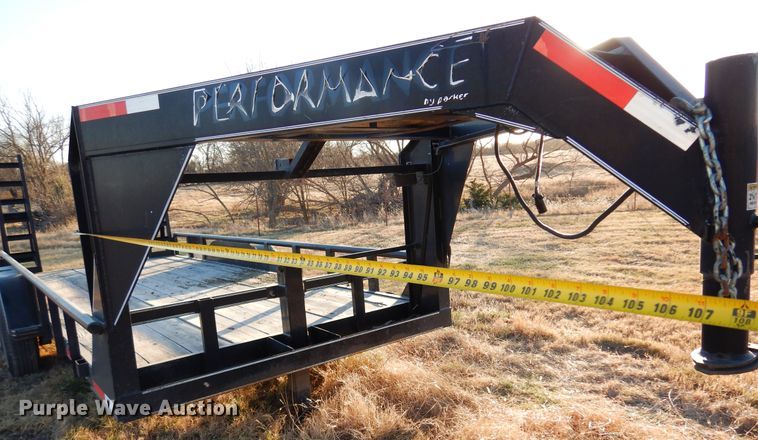 image for item JJ9830 2009 Parker Performance  equipment trailer