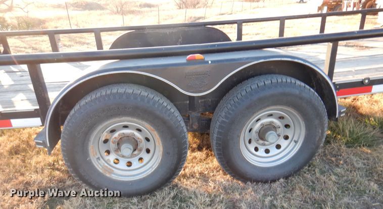 image for item JJ9830 2009 Parker Performance  equipment trailer