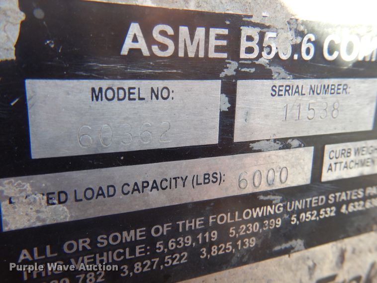 image for item JJ9835 2000 SkyTrak 6036  telehandler