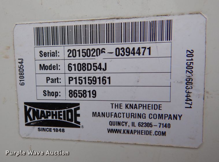 image for item JK9851 2015 Ford F450 Super Duty XL  Crew Cab utility / service truck