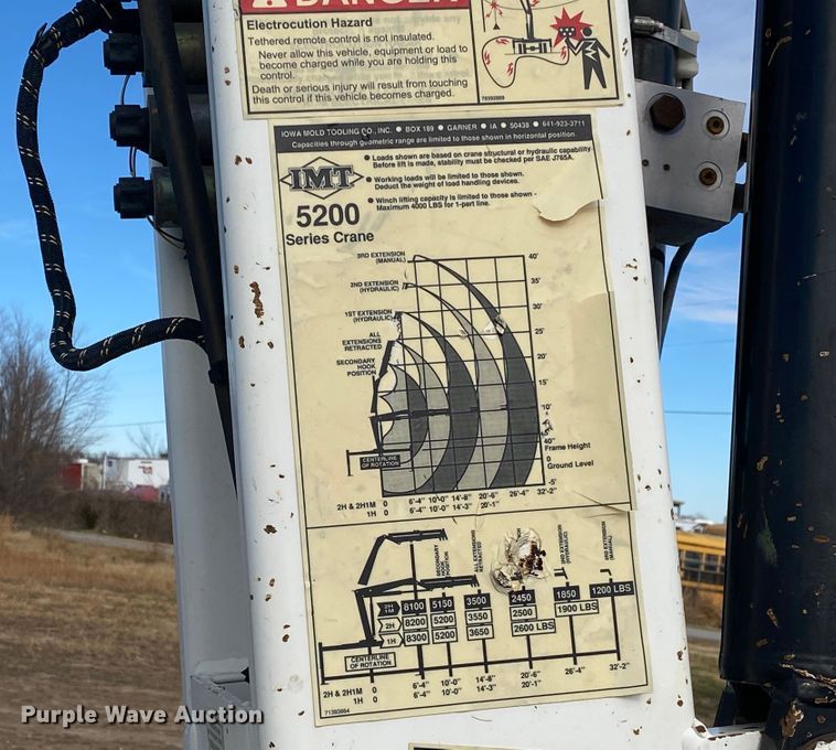 image for item JN9138 2009 International WorkStar 7400  crane truck