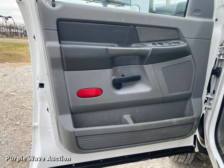 image for item JN9142 2008 Dodge Ram 5500HD  Quad Cab utility / service truck