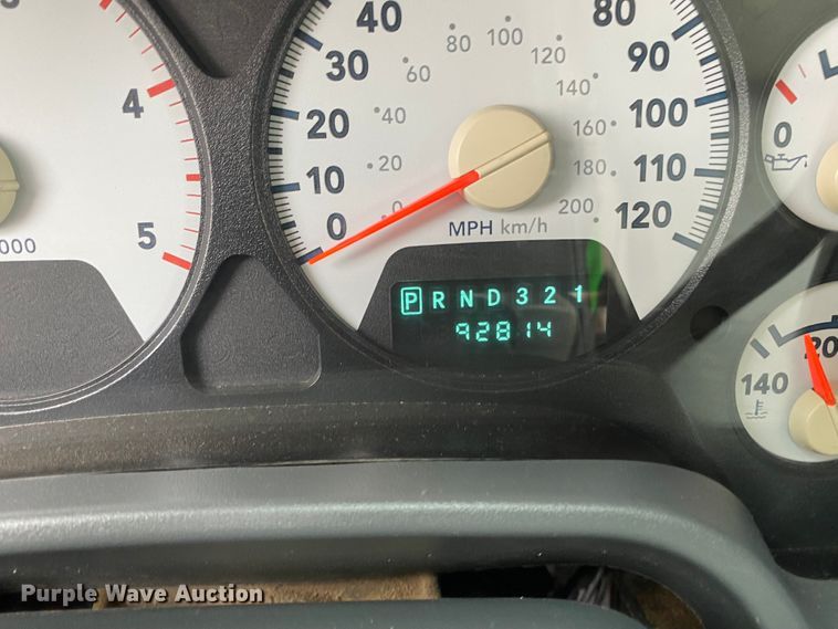 image for item JN9142 2008 Dodge Ram 5500HD  Quad Cab utility / service truck