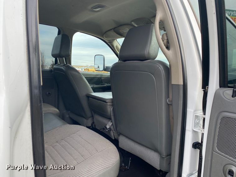 image for item JN9142 2008 Dodge Ram 5500HD  Quad Cab utility / service truck