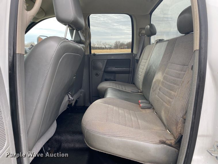 image for item JN9142 2008 Dodge Ram 5500HD  Quad Cab utility / service truck