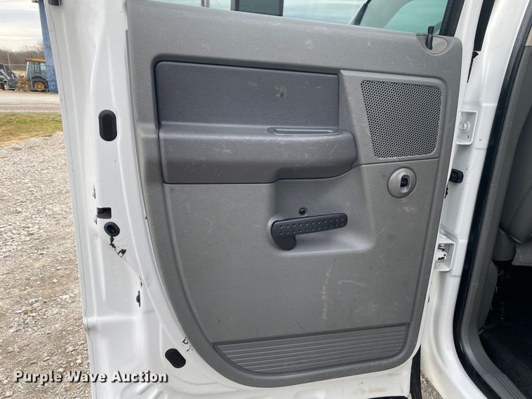 image for item JN9142 2008 Dodge Ram 5500HD  Quad Cab utility / service truck