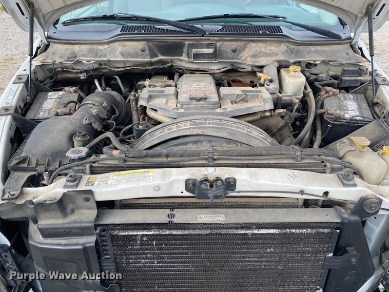 image for item JN9142 2008 Dodge Ram 5500HD  Quad Cab utility / service truck