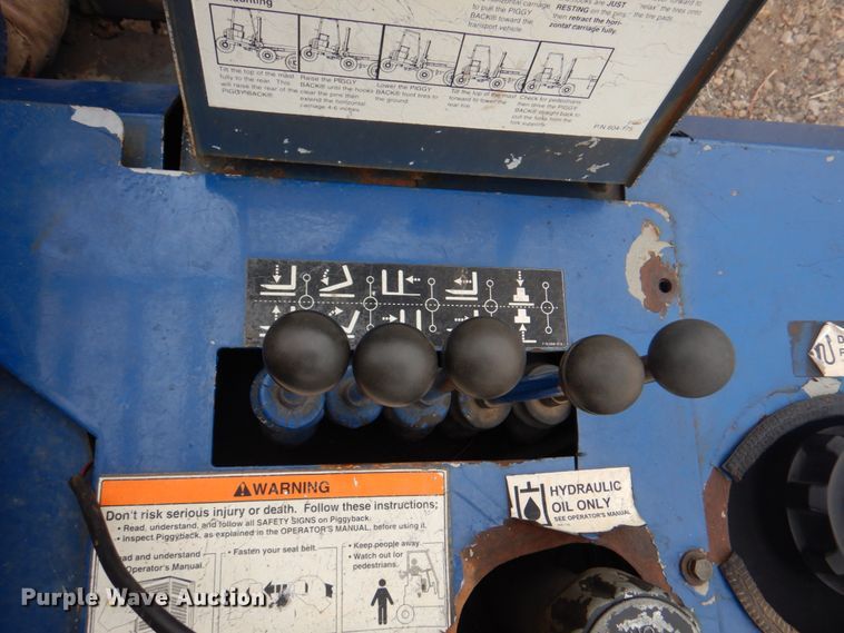 image for item JS9167 2002 Piggyback PB50  forklift