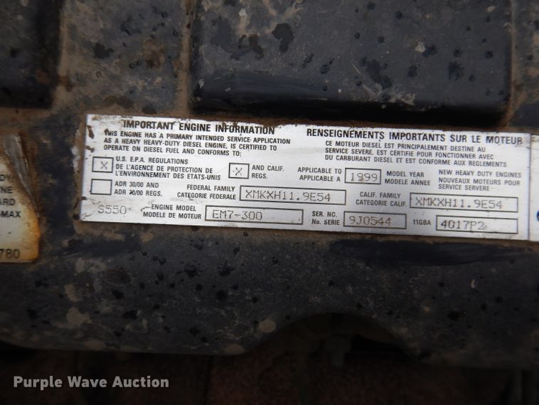 image for item KA9391 2000 Mack RD690S  dump truck