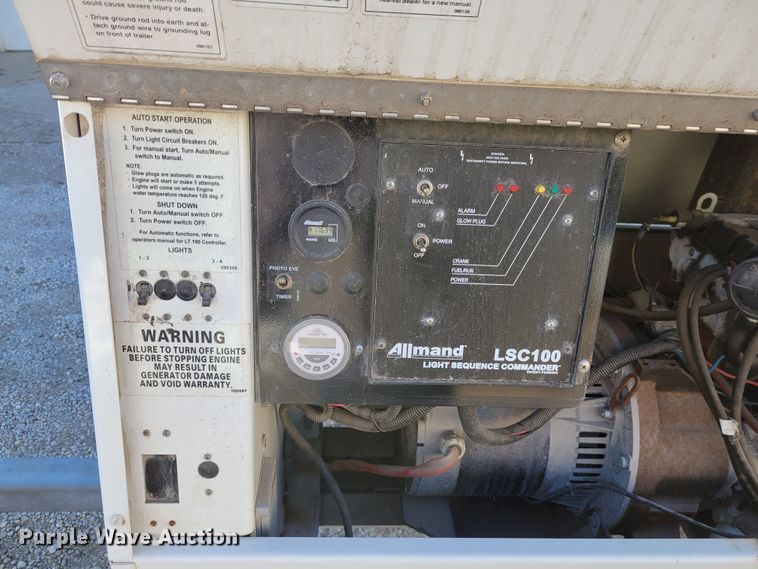 image for item KH9928 2009 Allmand NL 7.5  light plant