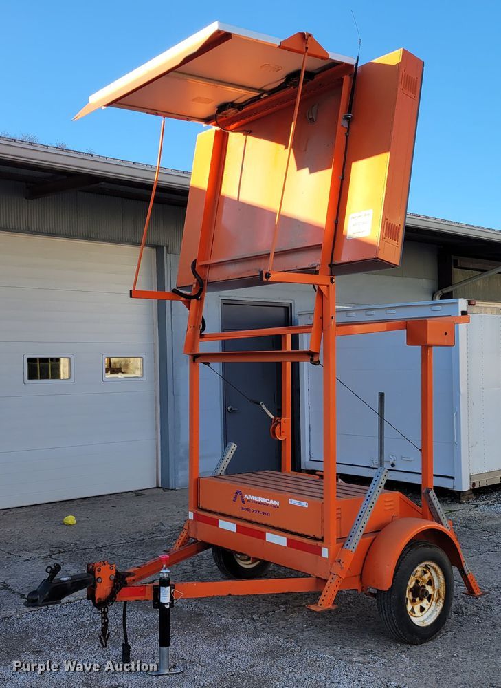 image for item KH9929 American Electronic Sign Company  message board trailer