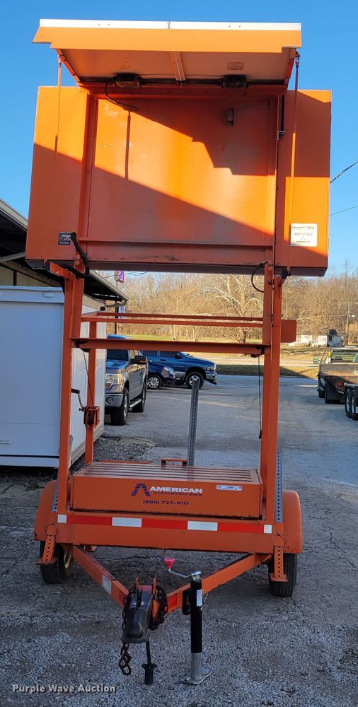 image for item KH9929 American Electronic Sign Company  message board trailer