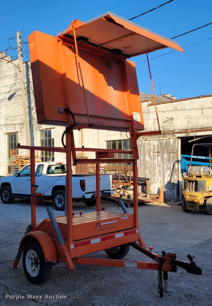 image for item KH9929 American Electronic Sign Company  message board trailer