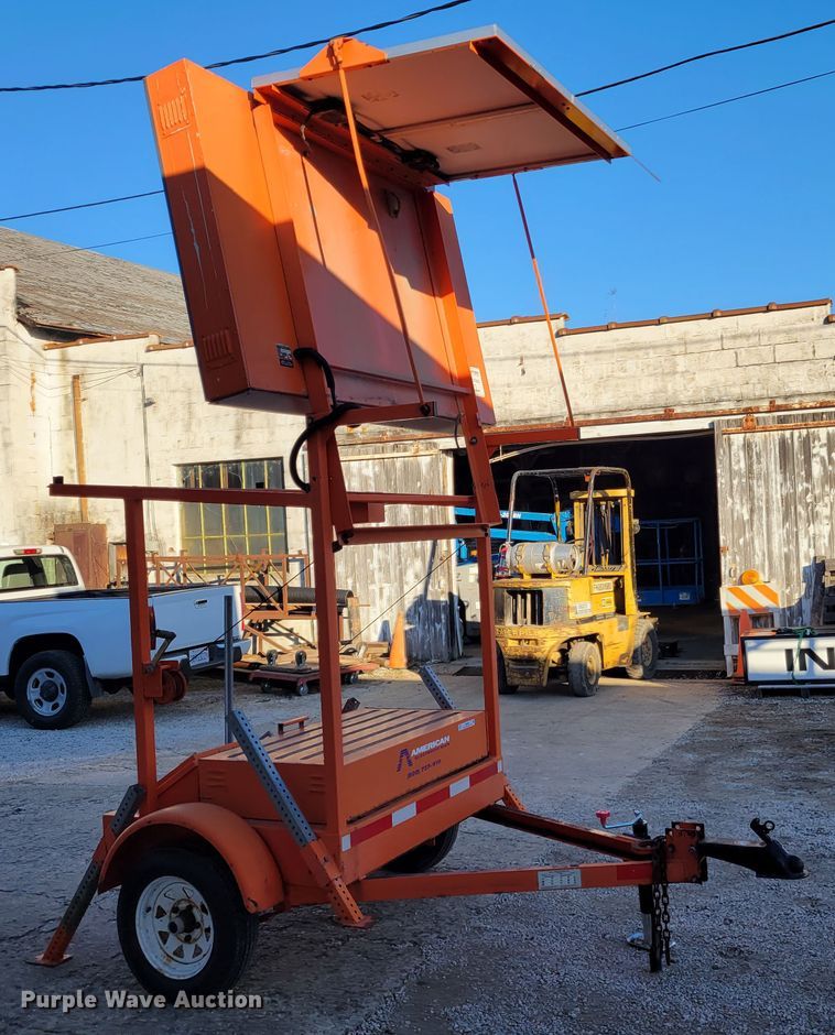 image for item KH9929 American Electronic Sign Company  message board trailer