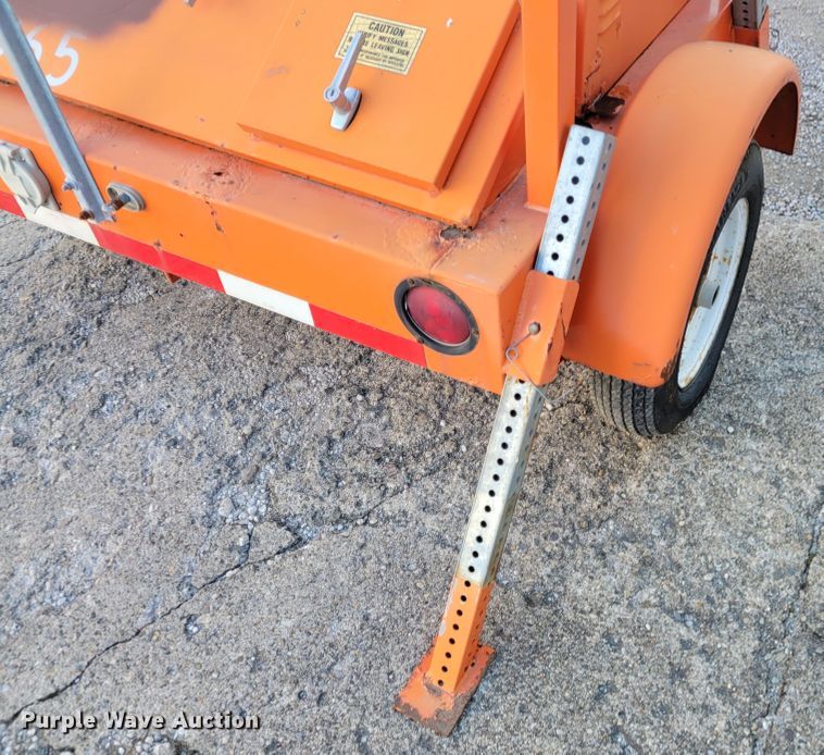 image for item KH9929 American Electronic Sign Company  message board trailer