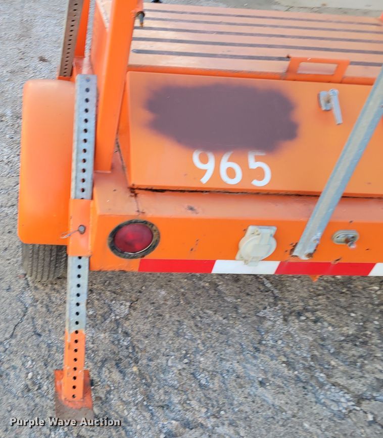 image for item KH9929 American Electronic Sign Company  message board trailer