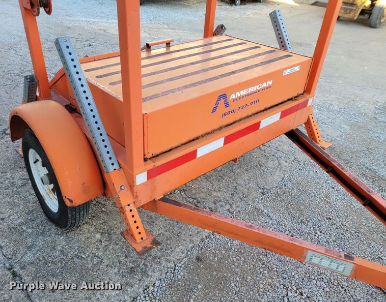 image for item KH9929 American Electronic Sign Company  message board trailer