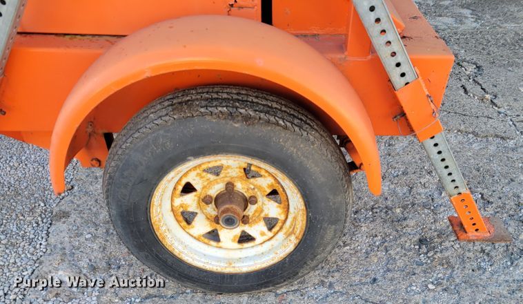 image for item KH9929 American Electronic Sign Company  message board trailer