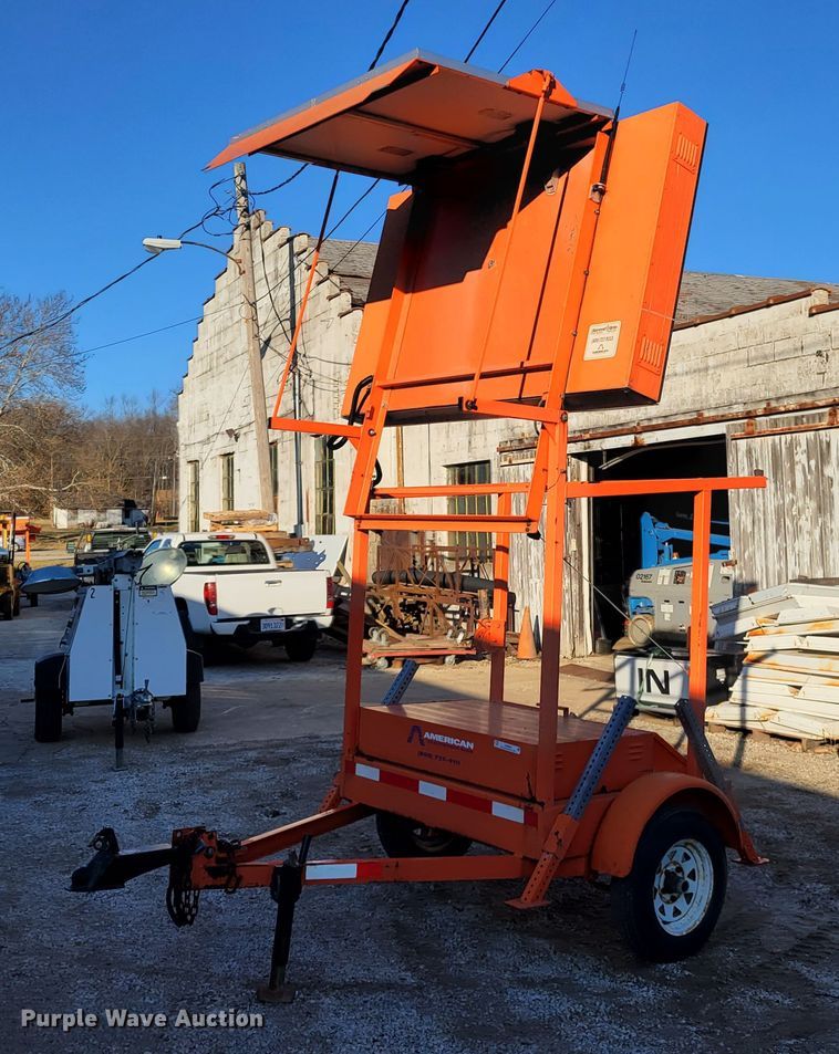 image for item KH9930 American Electronic Sign Company  message board trailer