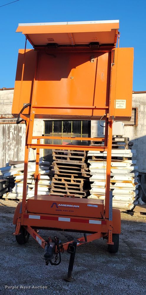 image for item KH9930 American Electronic Sign Company  message board trailer