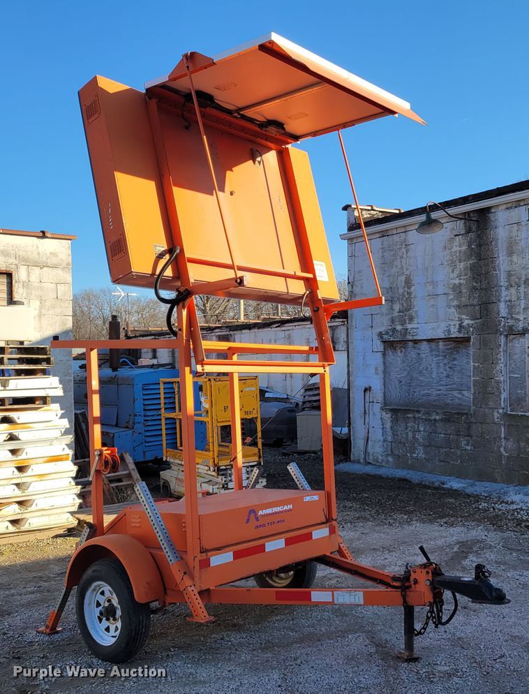 image for item KH9930 American Electronic Sign Company  message board trailer