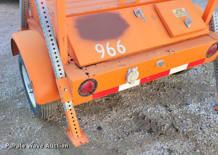 image for item KH9930 American Electronic Sign Company  message board trailer