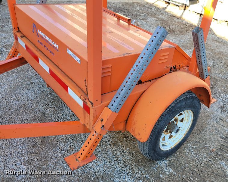 image for item KH9930 American Electronic Sign Company  message board trailer