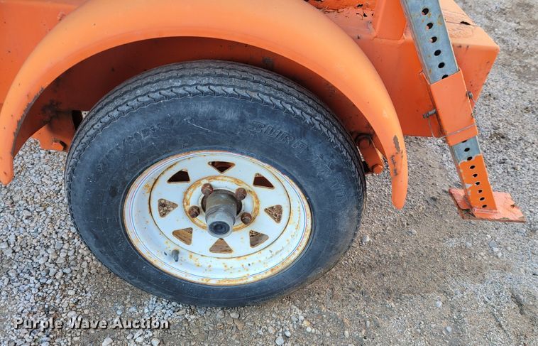 image for item KH9930 American Electronic Sign Company  message board trailer