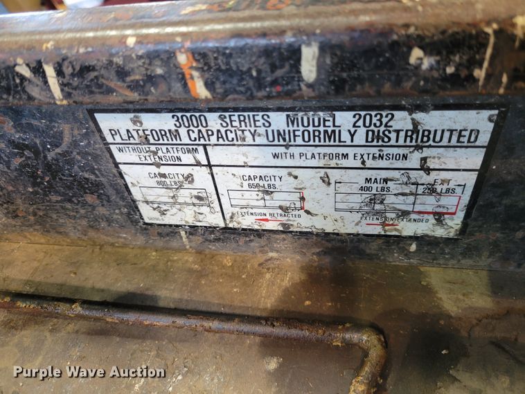 image for item KH9931 Wildcat 3000 20-32  scissor lift