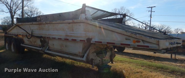 image for item KQ9602 1980 Load King 2030  bottom dump trailer