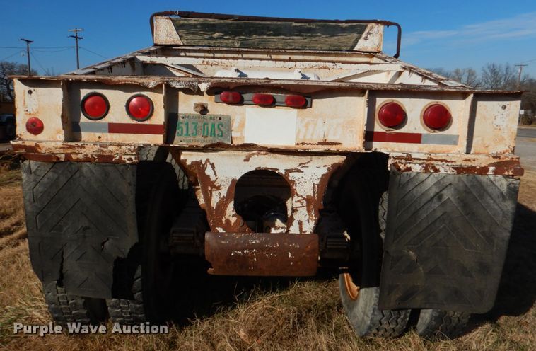 image for item KQ9602 1980 Load King 2030  bottom dump trailer