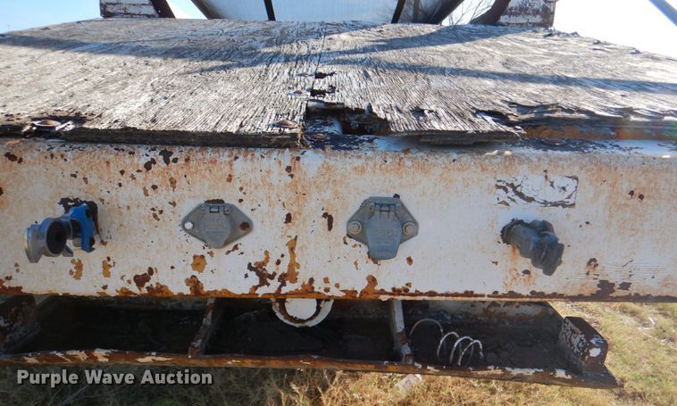 image for item KQ9602 1980 Load King 2030  bottom dump trailer