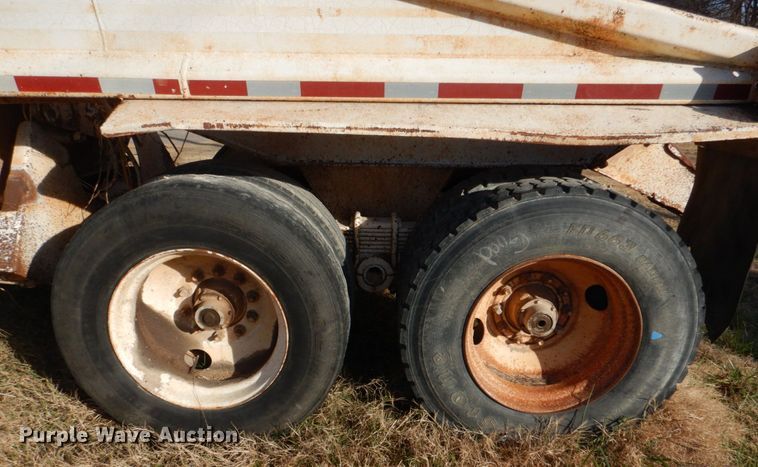image for item KQ9602 1980 Load King 2030  bottom dump trailer