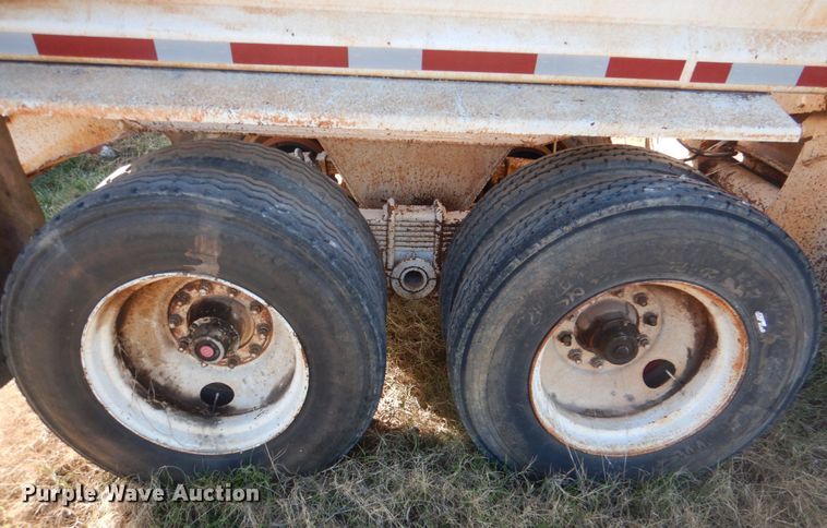 image for item KQ9602 1980 Load King 2030  bottom dump trailer