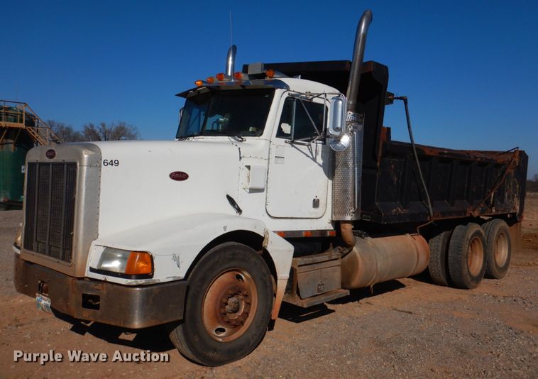 image for item KQ9603 1991 Peterbilt 377  dump truck